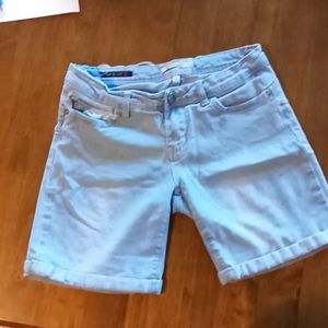 Light blue Hot Kiss jean shorts
